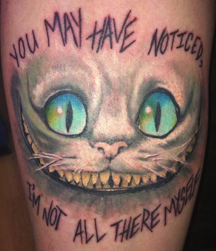 amazing cheshire cat smile artwork tattoo tattooimages biz amazing cheshire cat smile artwork tattoo tattooimages biz